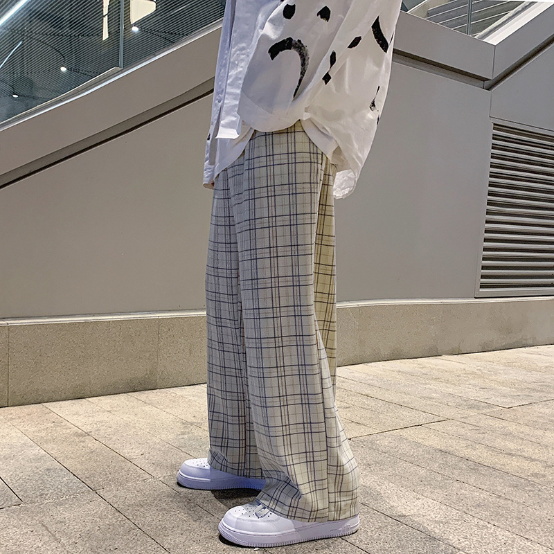 チェックパンツゆったりシルエット チェックパンツ