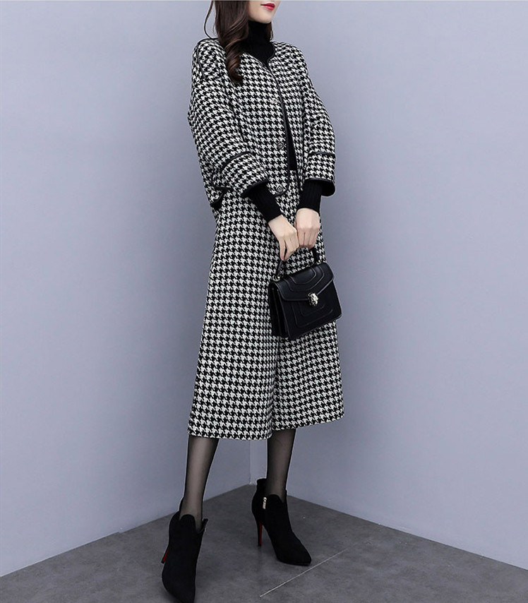 レディース 千鳥格子 セットアップ チェックパンツ 新作