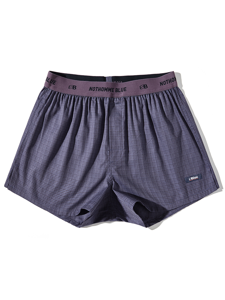 チェックパンツ 快適さわやかチェックショートパンツ