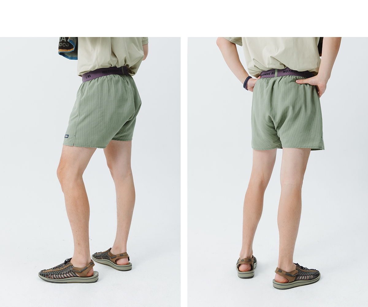 チェックパンツ 快適さわやかチェックショートパンツ