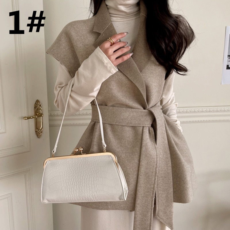 レディースベスト 秋冬新作ラシャ素材ジレベスト袖なし上品レディース