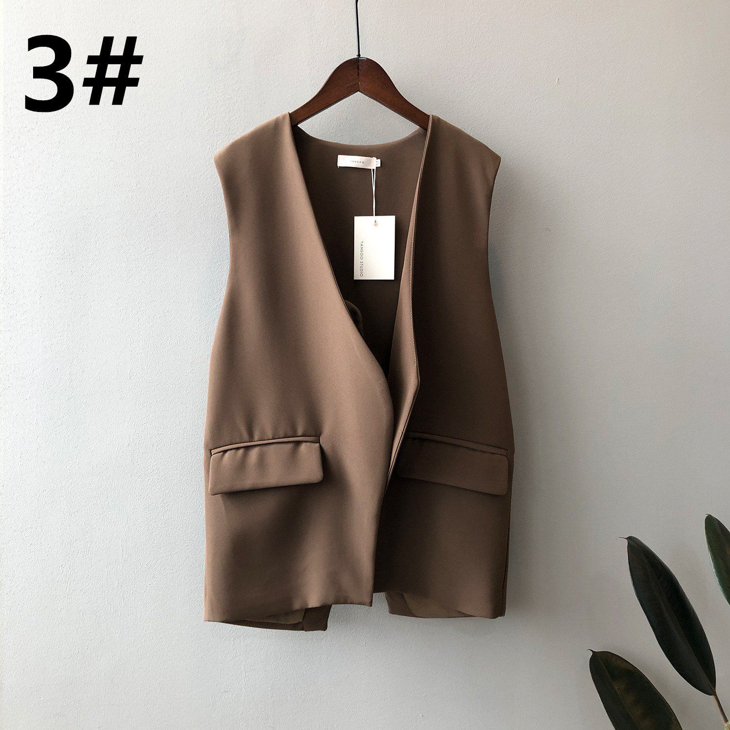 レディースベスト 春新作 上品ベスト レディース 袖なし ジレベスト