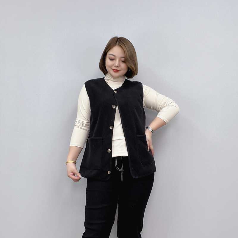 レディースベスト すっきりシルエット ノースリーブフリース