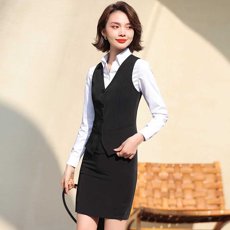 レディースベスト 美シルエット プロフェッショナル ベストスーツ