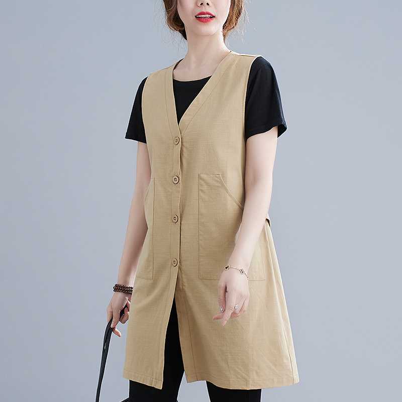 レディースベスト シンプル大人ジレベスト