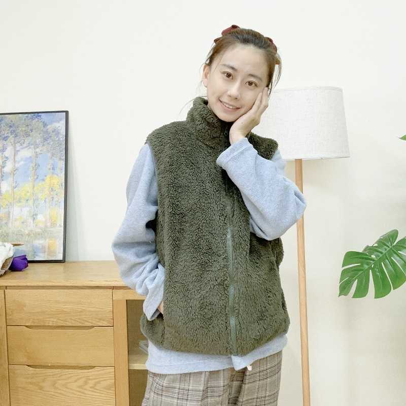 レディースベスト もこもこ ふわふわ 包み込むベスト