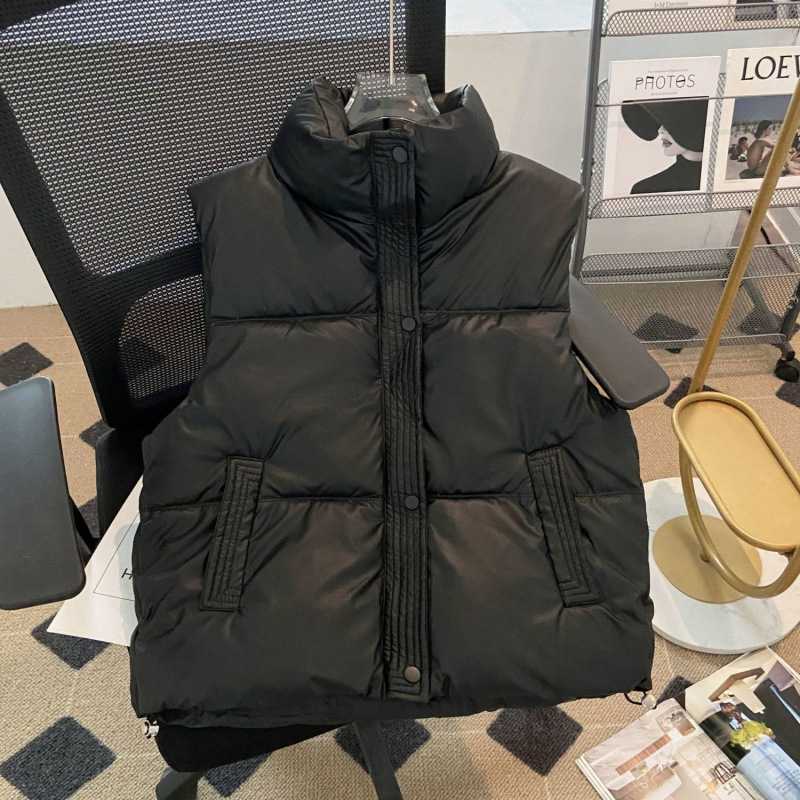 レディースベスト ふんわりあったかショート丈ダウンベスト