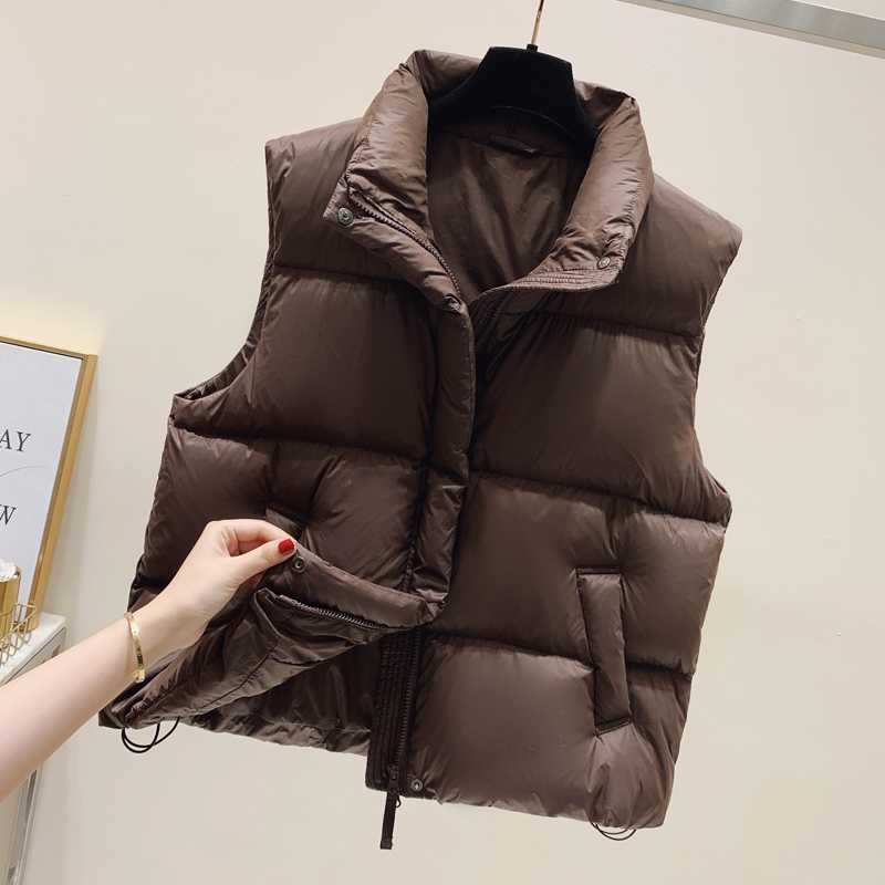 レディースベスト ふんわり軽量 中綿ベスト