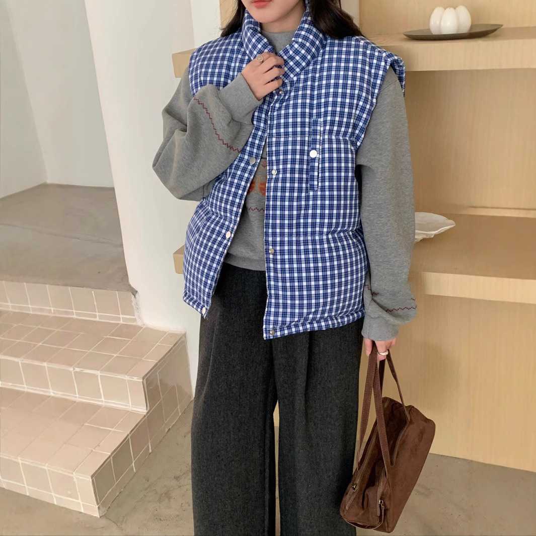 レディースベスト キルティング中綿カジュアルベスト