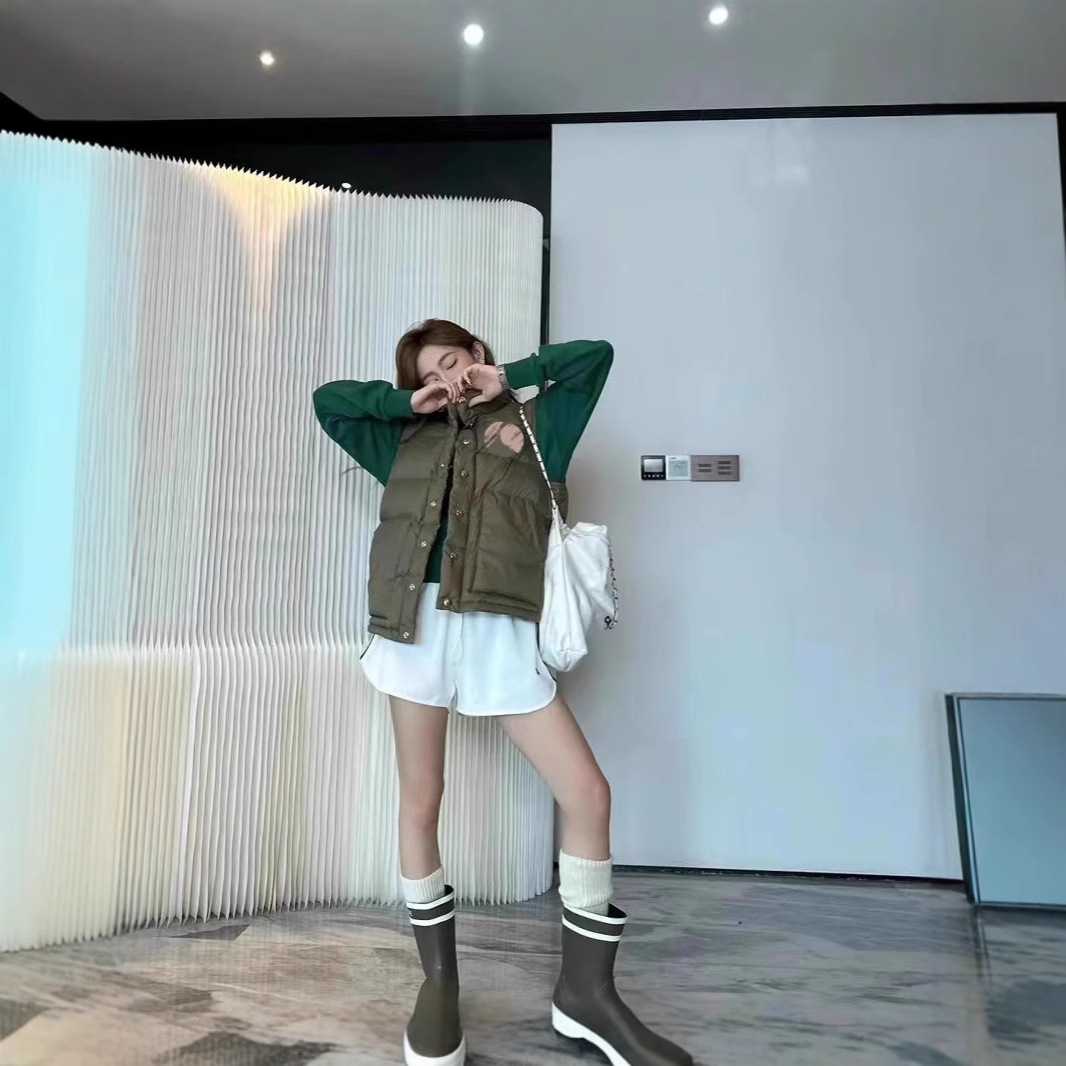 レディースベスト キルティング中綿ベスト ウォームダウン