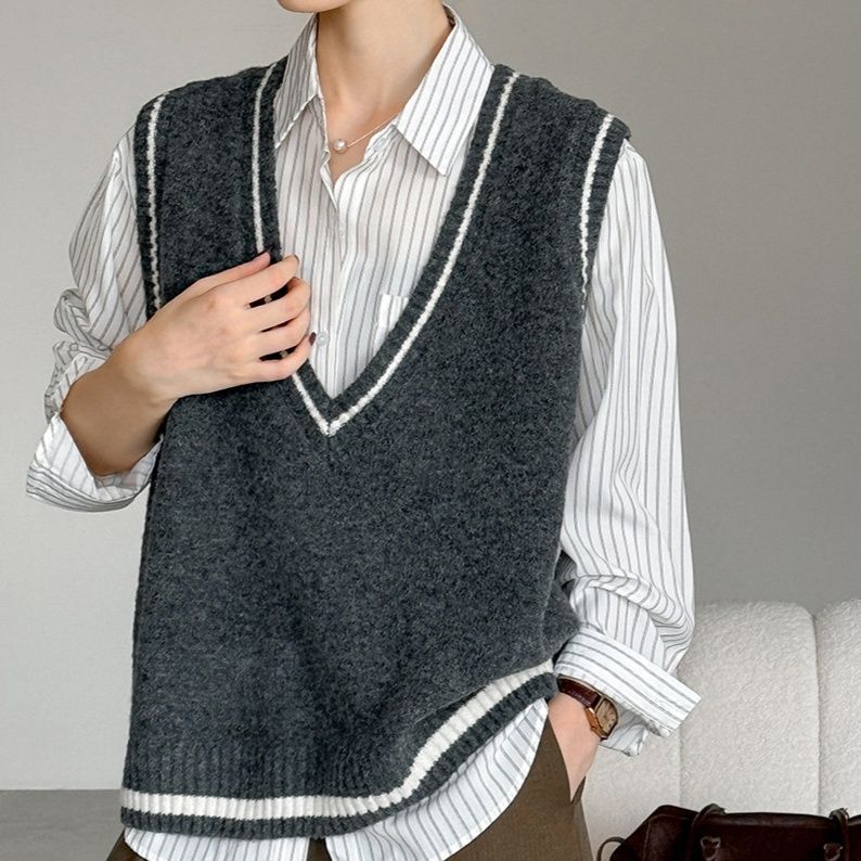 レディースベストニットベスト レディース 