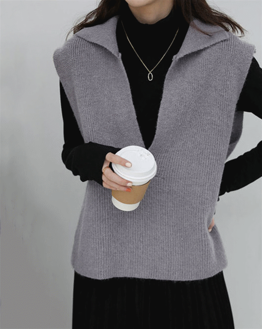 レディースベスト 秋冬ニットベスト レディース 体型カバー 上品エレガント