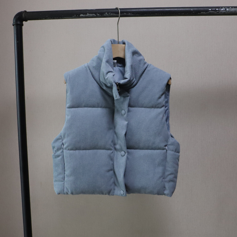 韓国風厚手レディースベスト６色展開