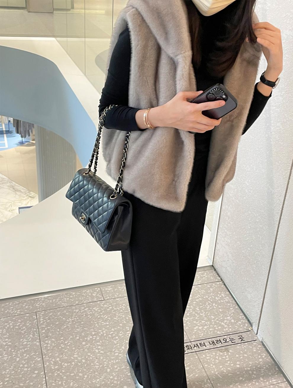 レディースベスト 秋冬新作 もふもふ人工毛皮ベスト 袖なし暖か羽織り