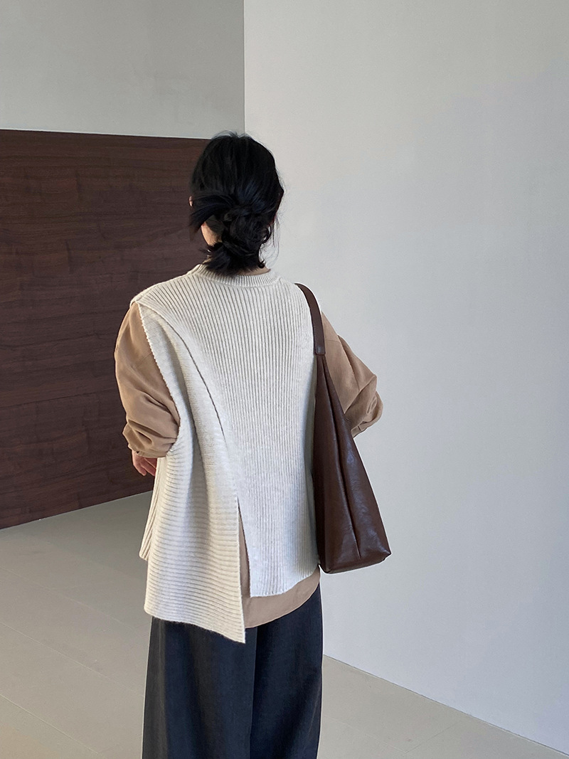 レディースベスト 女性用ニットベスト春新作おしゃれな5色展開