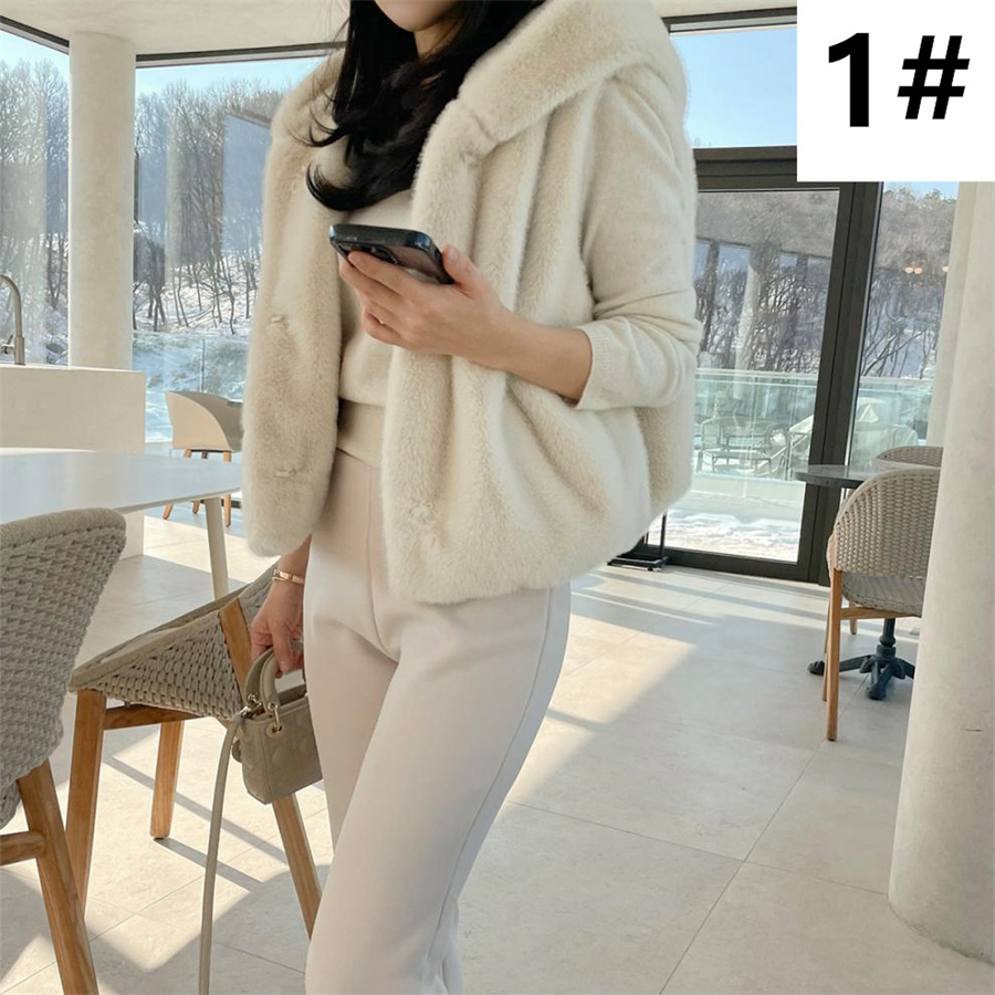 レディースベスト 秋冬新作 もふもふ人工毛皮ベスト 袖なし暖か羽織り