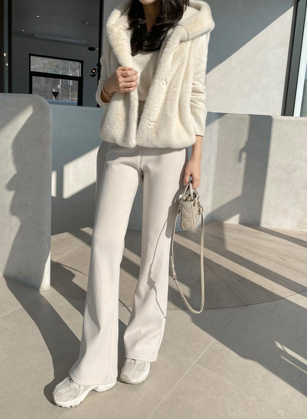 レディースベスト 秋冬新作 もふもふ人工毛皮ベスト 袖なし暖か羽織り