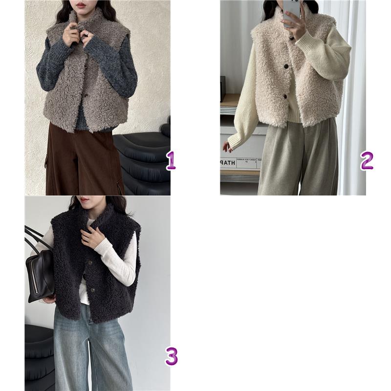 レディースベスト もこもこボアベスト韓国風レディース秋冬