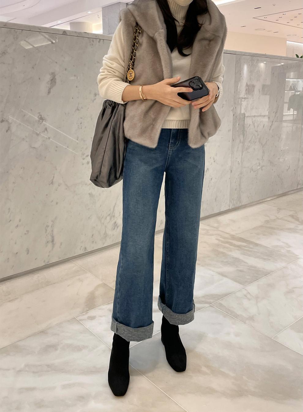 レディースベスト 秋冬新作 もふもふ人工毛皮ベスト 袖なし暖か羽織り