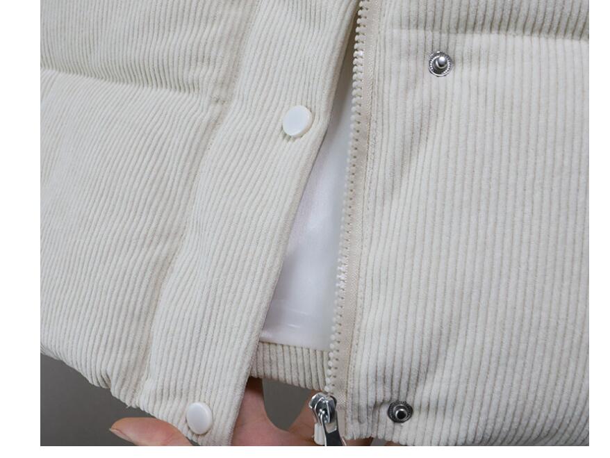 韓国風厚手レディースベスト６色展開