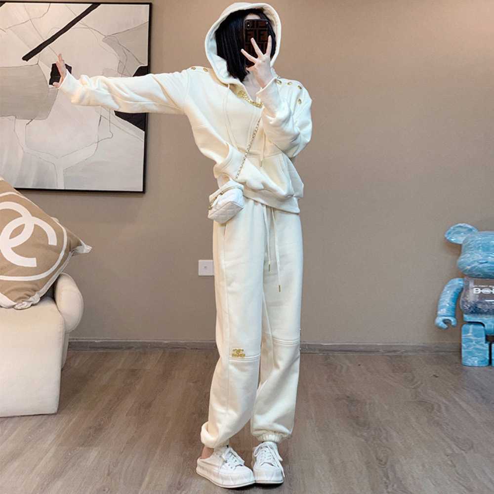 チャイナ服　ストリート風セットアップ　チャイナパーカー