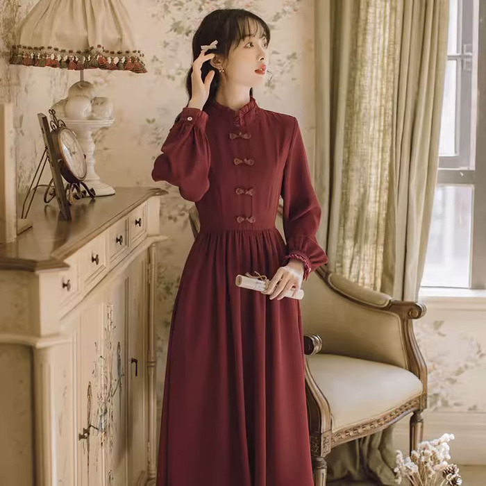 チャイナ服 シンプルでかわいいチャイナドレス
