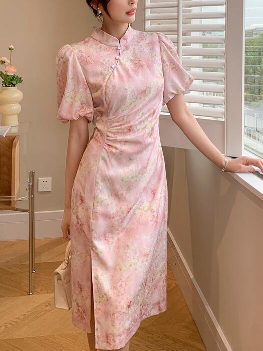 チャイナ服 ドレープなチャイナドレス