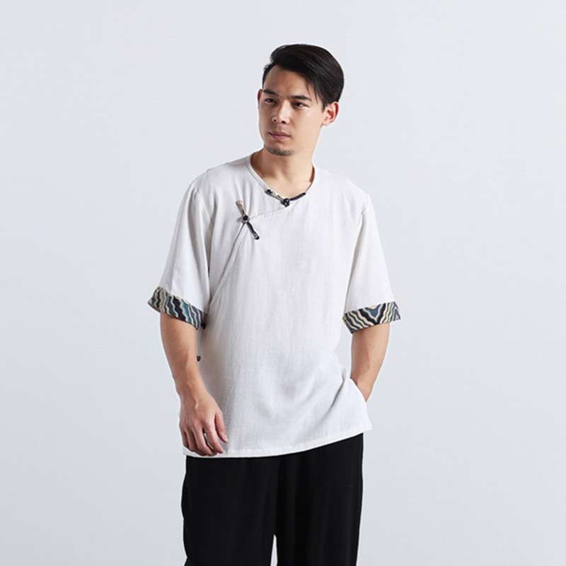 チャイナ服   カジュアル Tシャツ