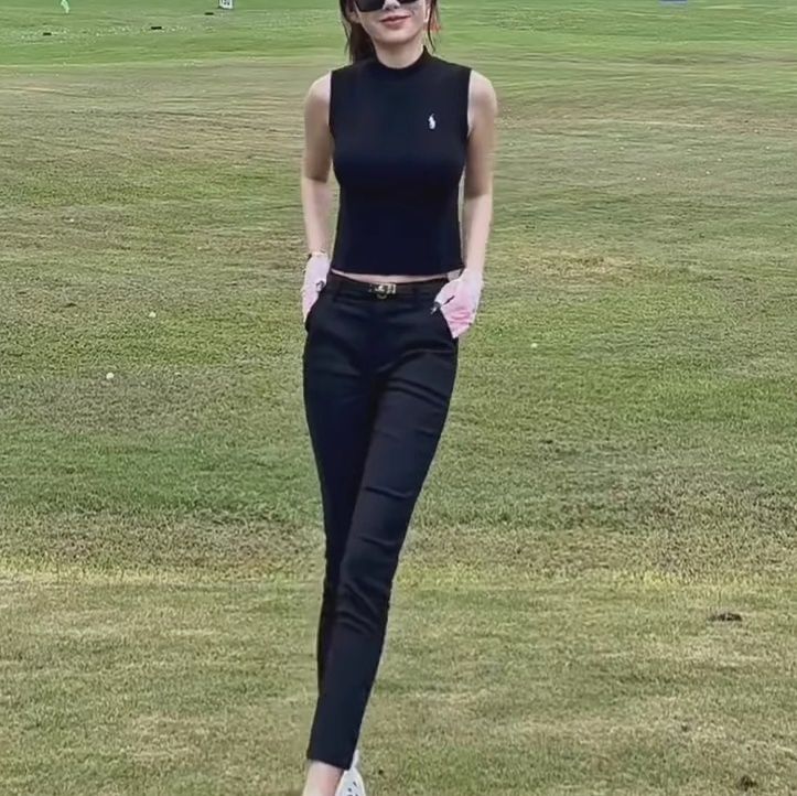 チノパン 美脚際立つ細身シルエット