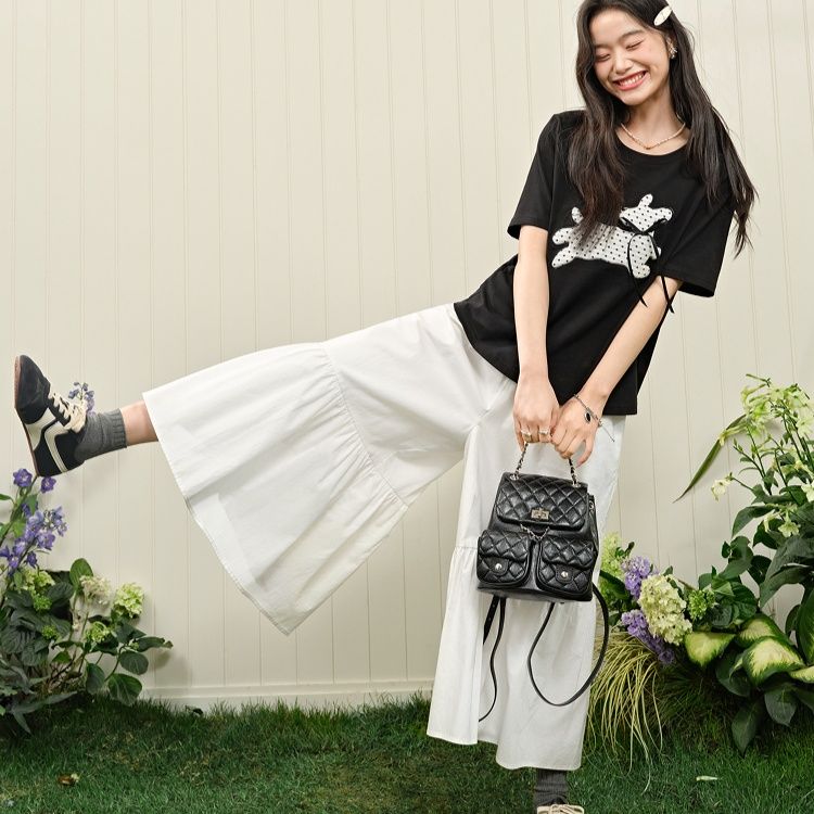チノパン ゆったり優雅チノワイドパンツ