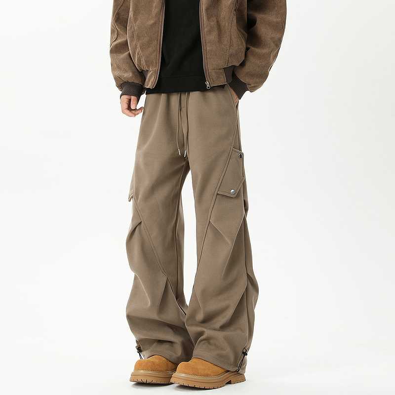 ゆったりカーゴチノパン