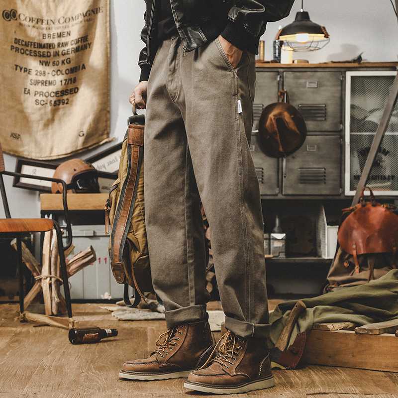 職人仕立て デイリーストレート チノパン