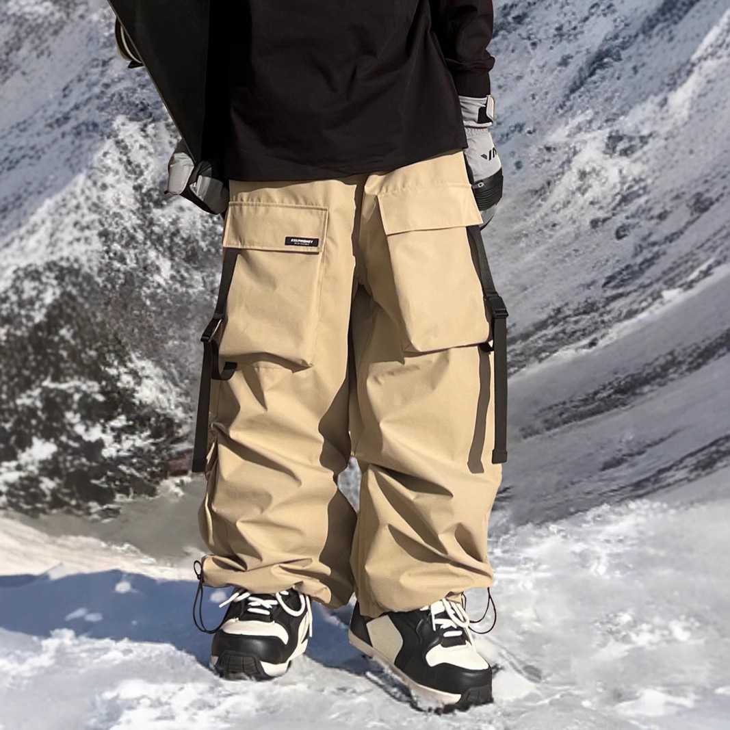 機能性スノーボード用ストレッチチノパン