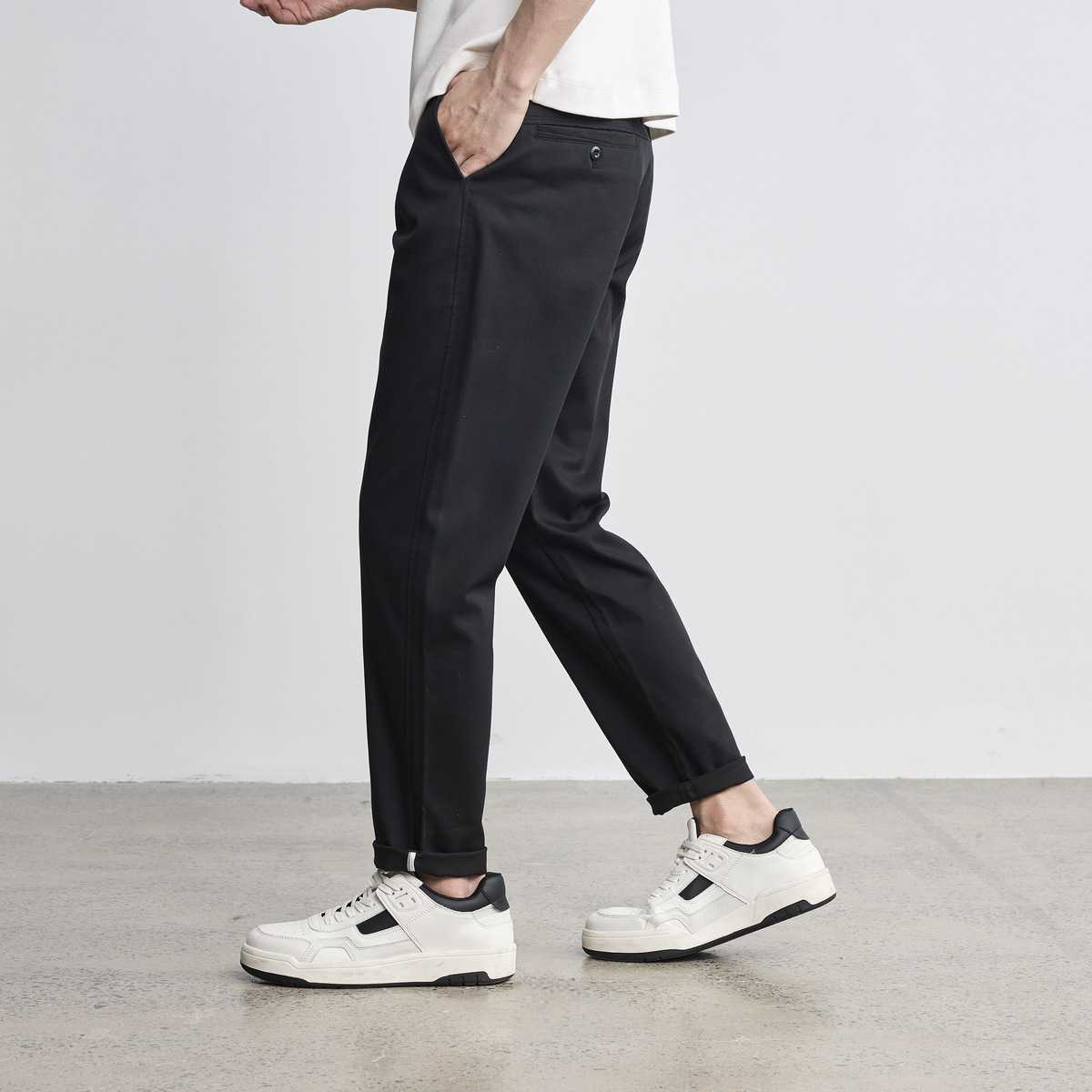 チノパンゆとりの美シルエットストレッチチノパン