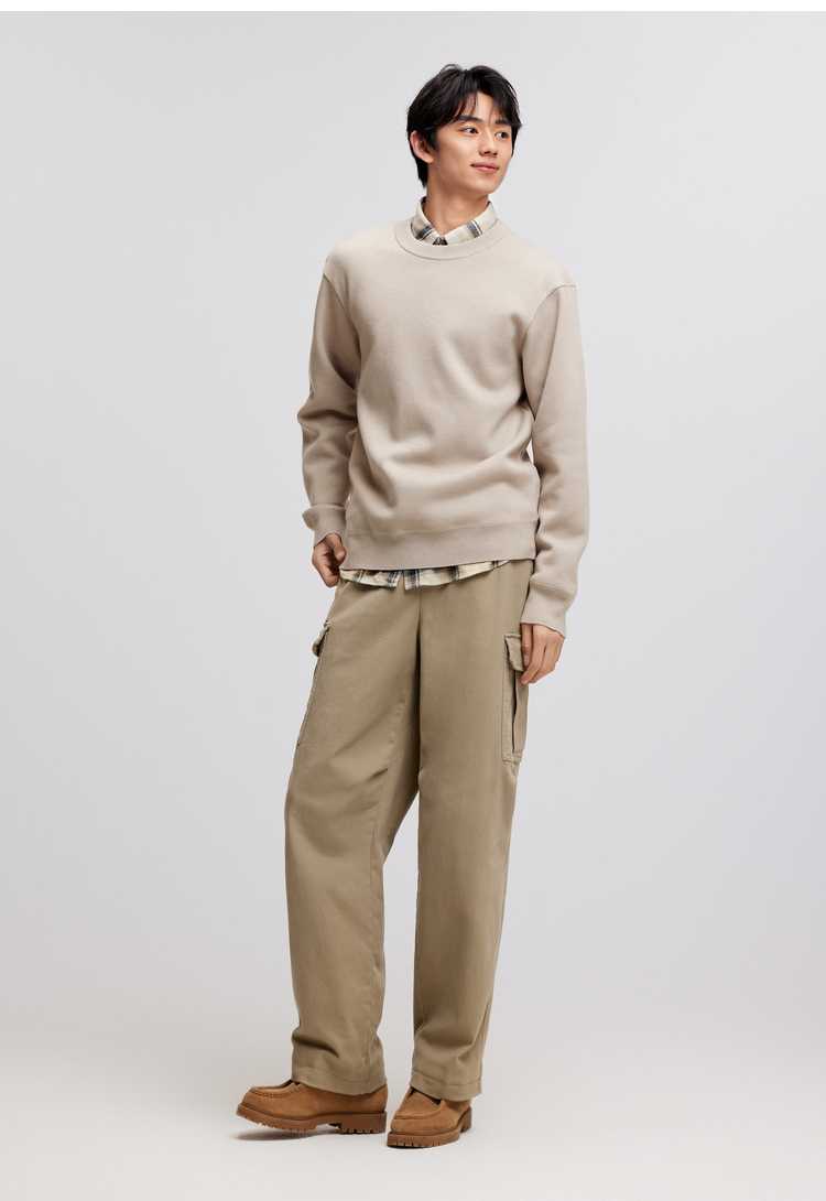 チノパン ゆったりカーゴ ワークパンツ