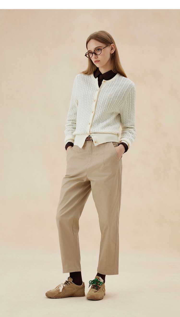 チノパンすっきりシルエット 定番チノパン