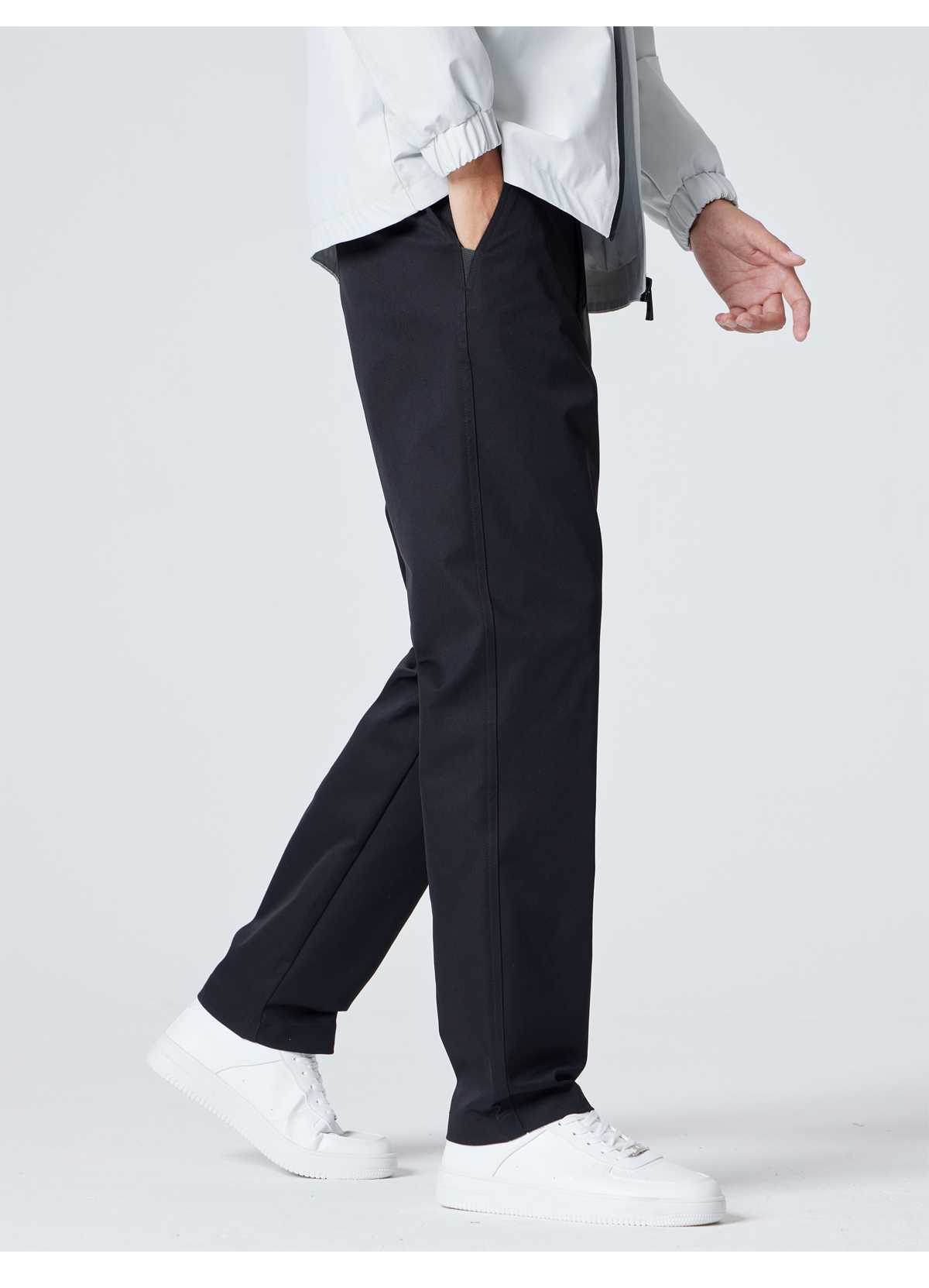 チノパン 上質シルエット 快適ストレッチパンツ