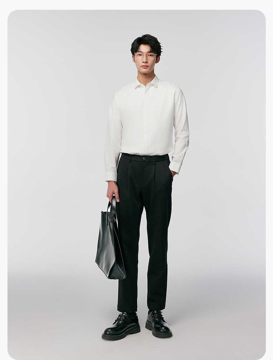 チノパン 快適ストレッチ 美脚仕立てスラックス