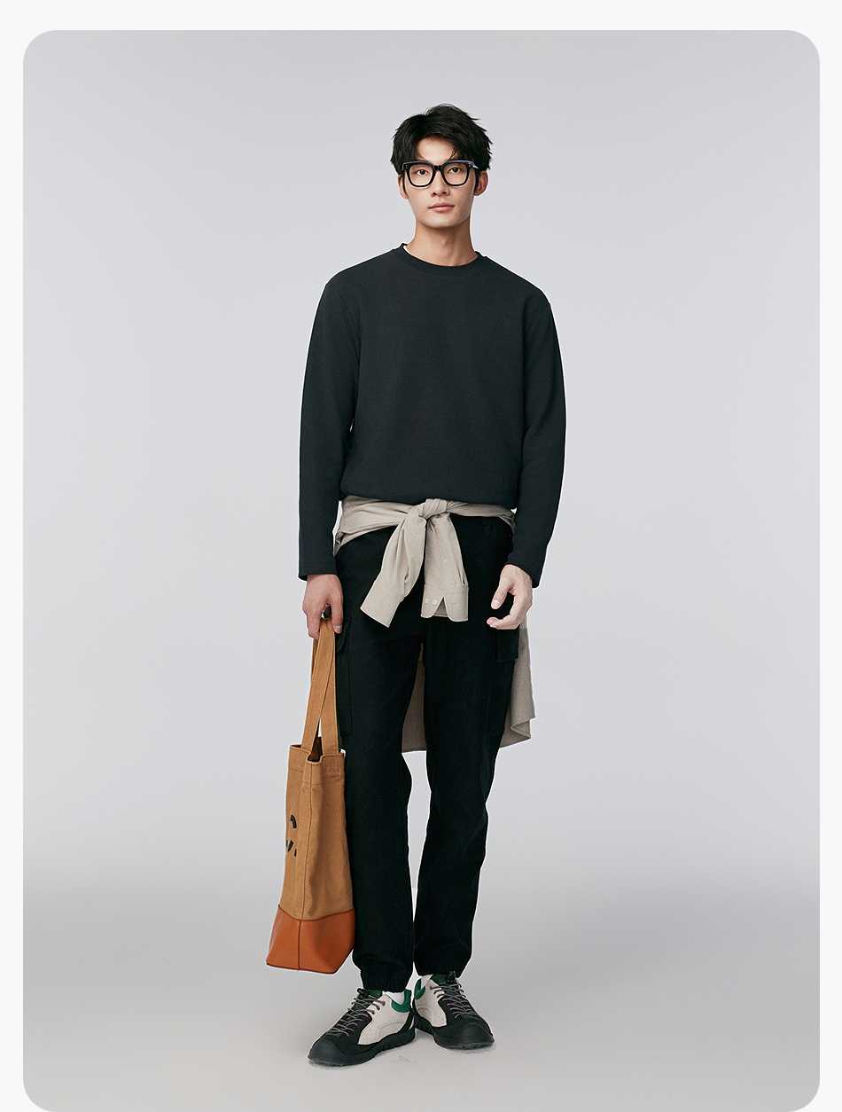 チノパン 伸縮自在 らくらくチノカーゴパンツ