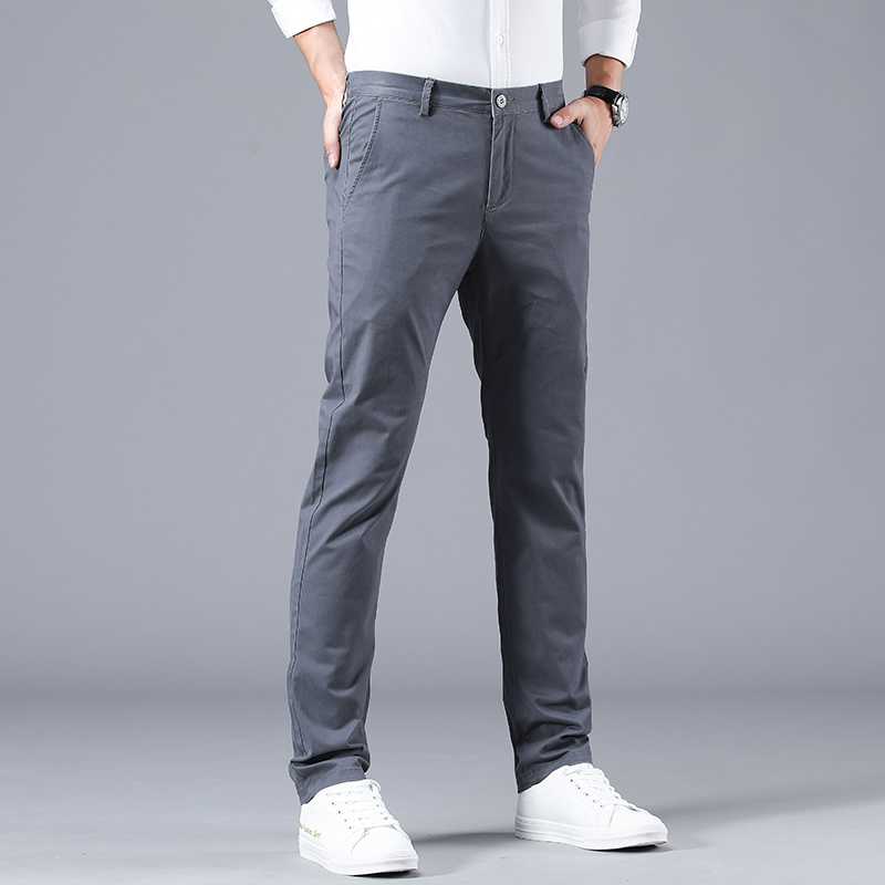 チノパン 洗練スリムチノパン