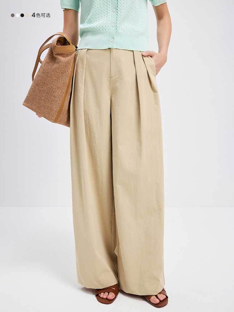 チノパン 究極の美シルエット ワイドチノパン