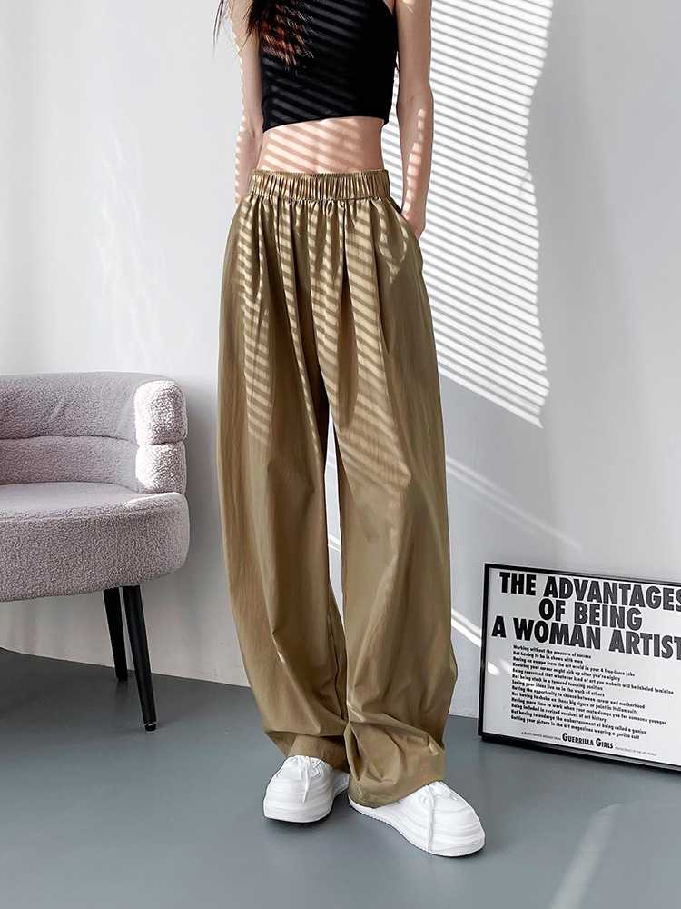 チノパン ふんわりシルエットワイドチノパン