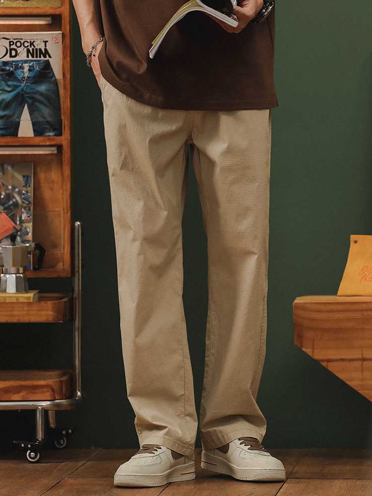 チノパン ゆったりシルエット 定番チノパン