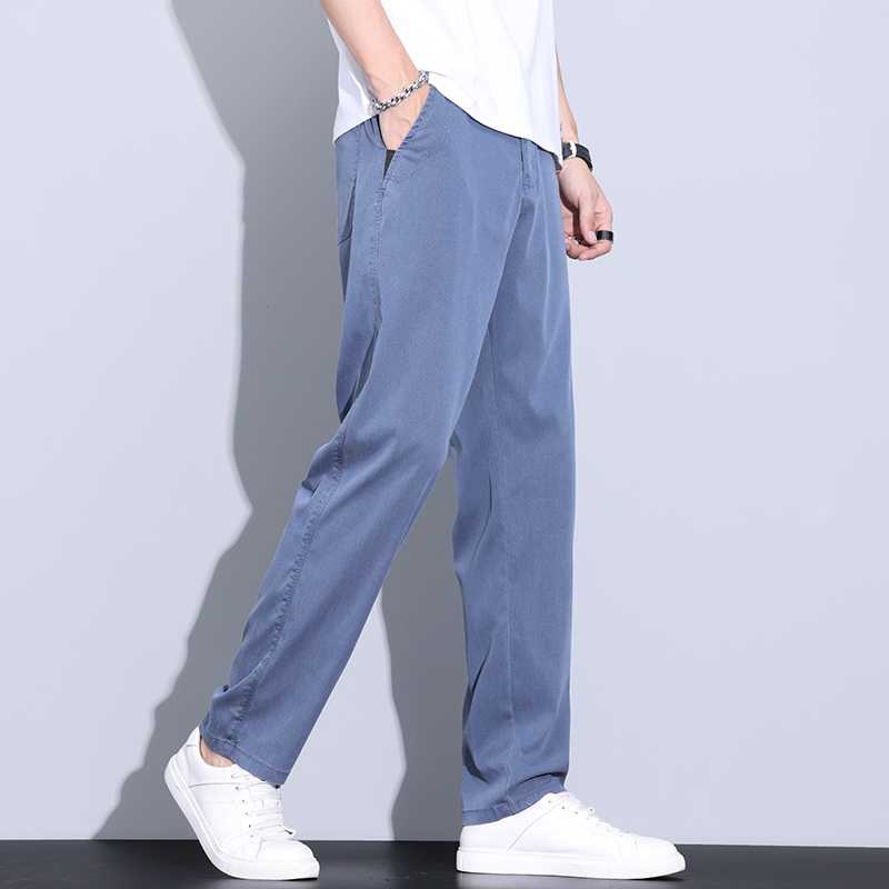 チノパン シンプル美脚ストレートチノパン