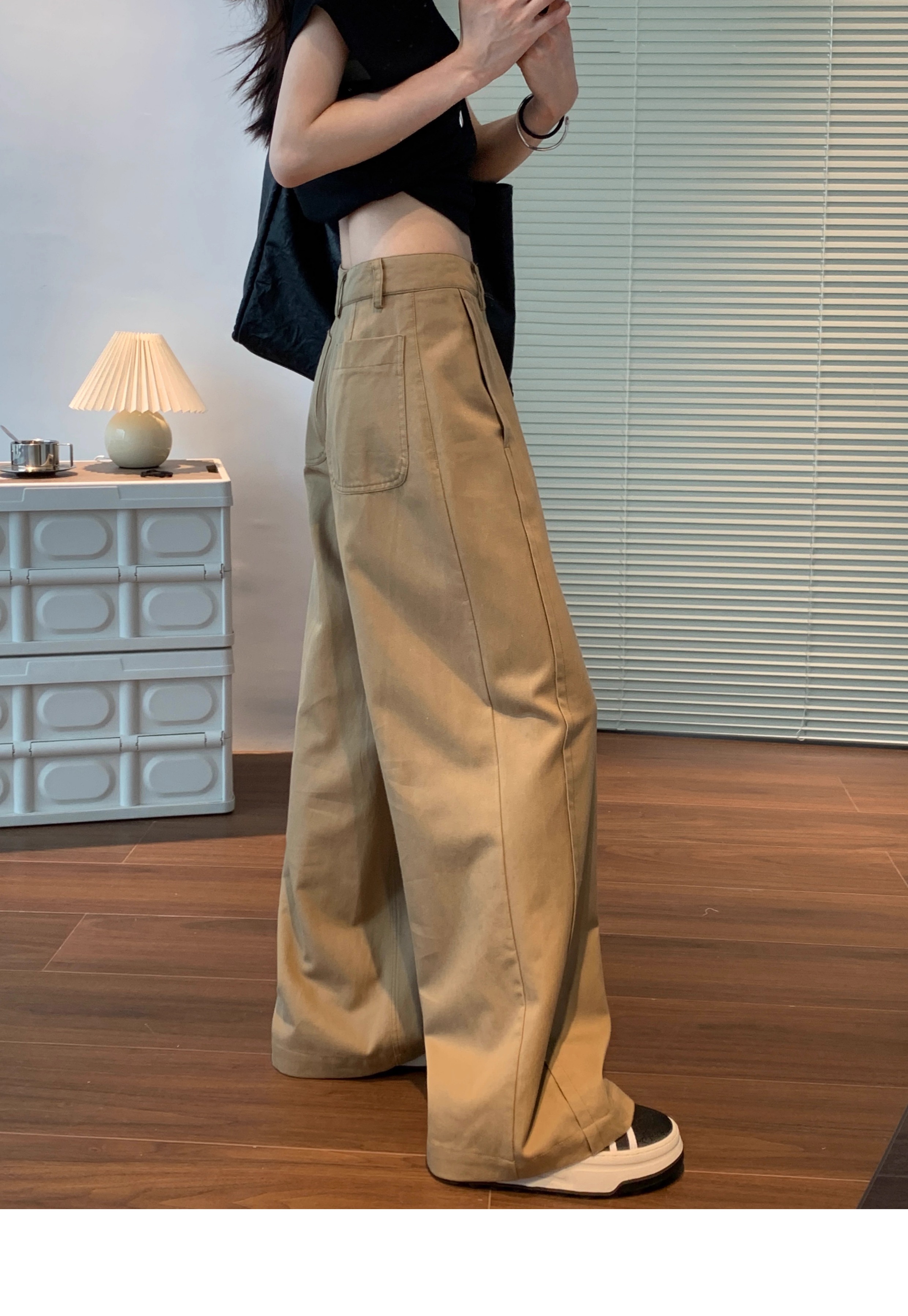 チノパン ゆったりシルエットチノワイド