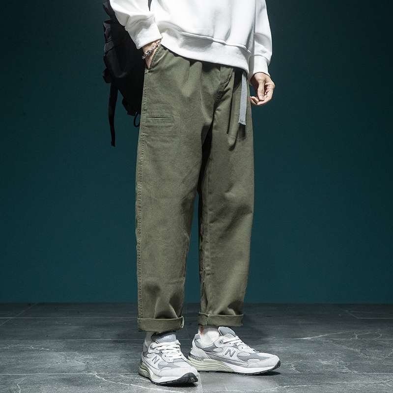 ワークテイスト ストレートチノパン