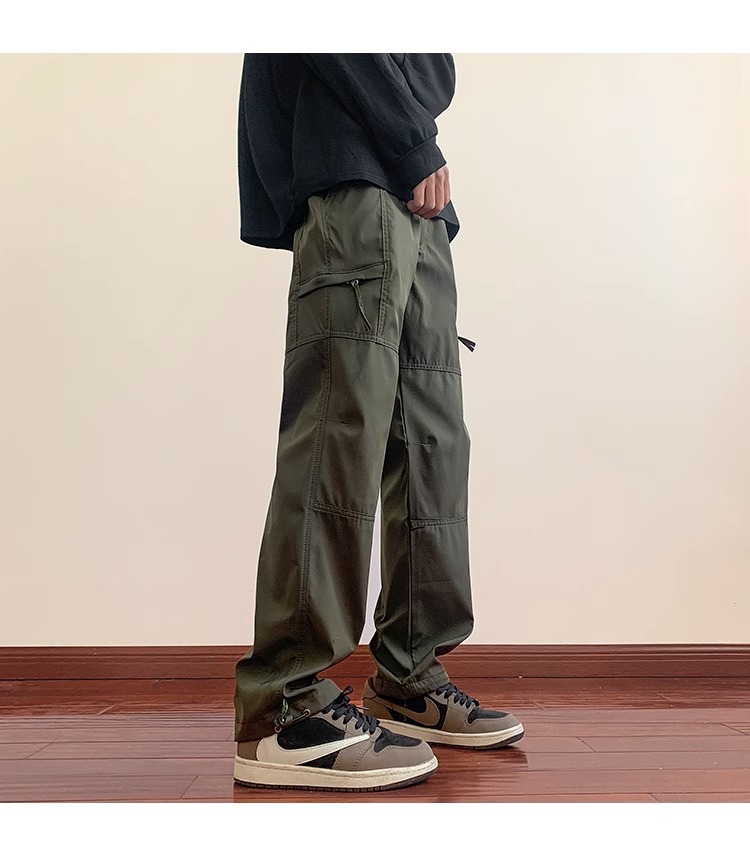 チノパン スマートマルチポケットワークパンツ