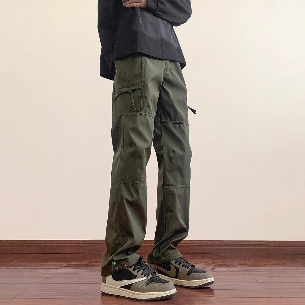 チノパン スマートマルチポケットワークパンツ