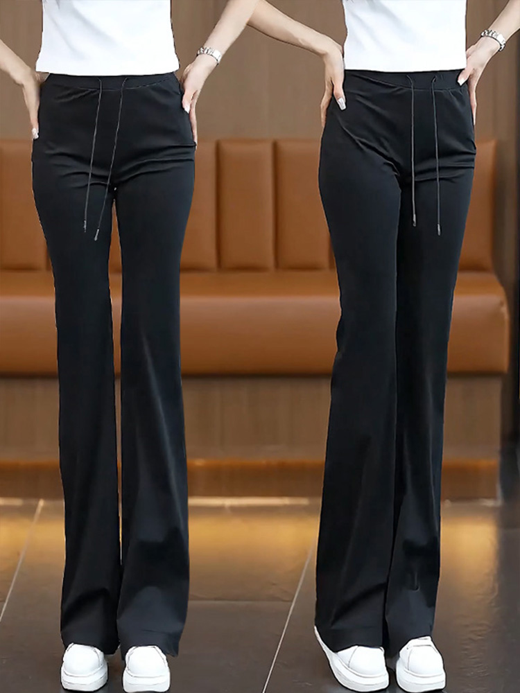 チノパン すっきりシルエット美脚パンツ
