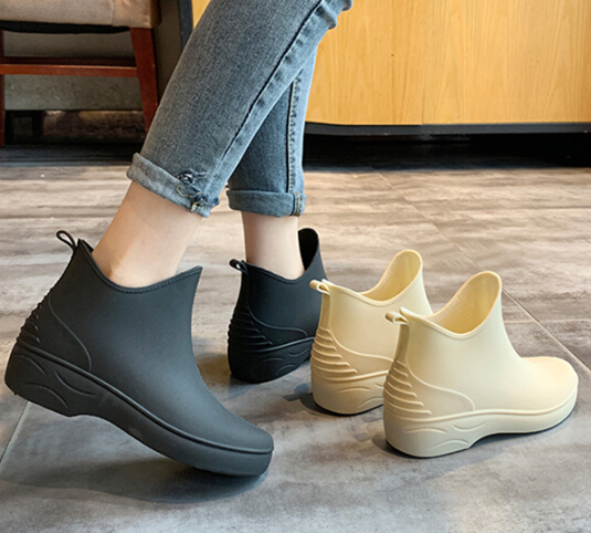 長靴レディース ショート丈  防水ブーツ